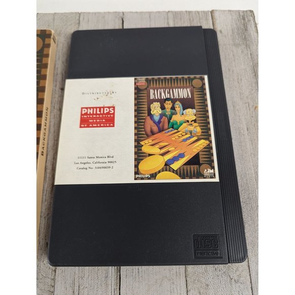 Backgammon Interactive Game Compact Disc Phillips CD-i - Picture 3 of 6
